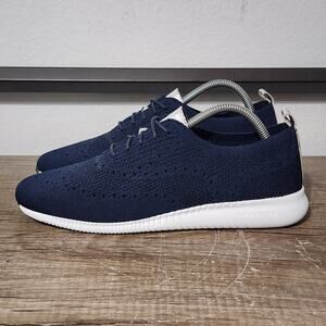 Cole Haan 2.Zerogrand Stitchlite Women's Wingtip Oxford Dress Shoes Size 10 Blue